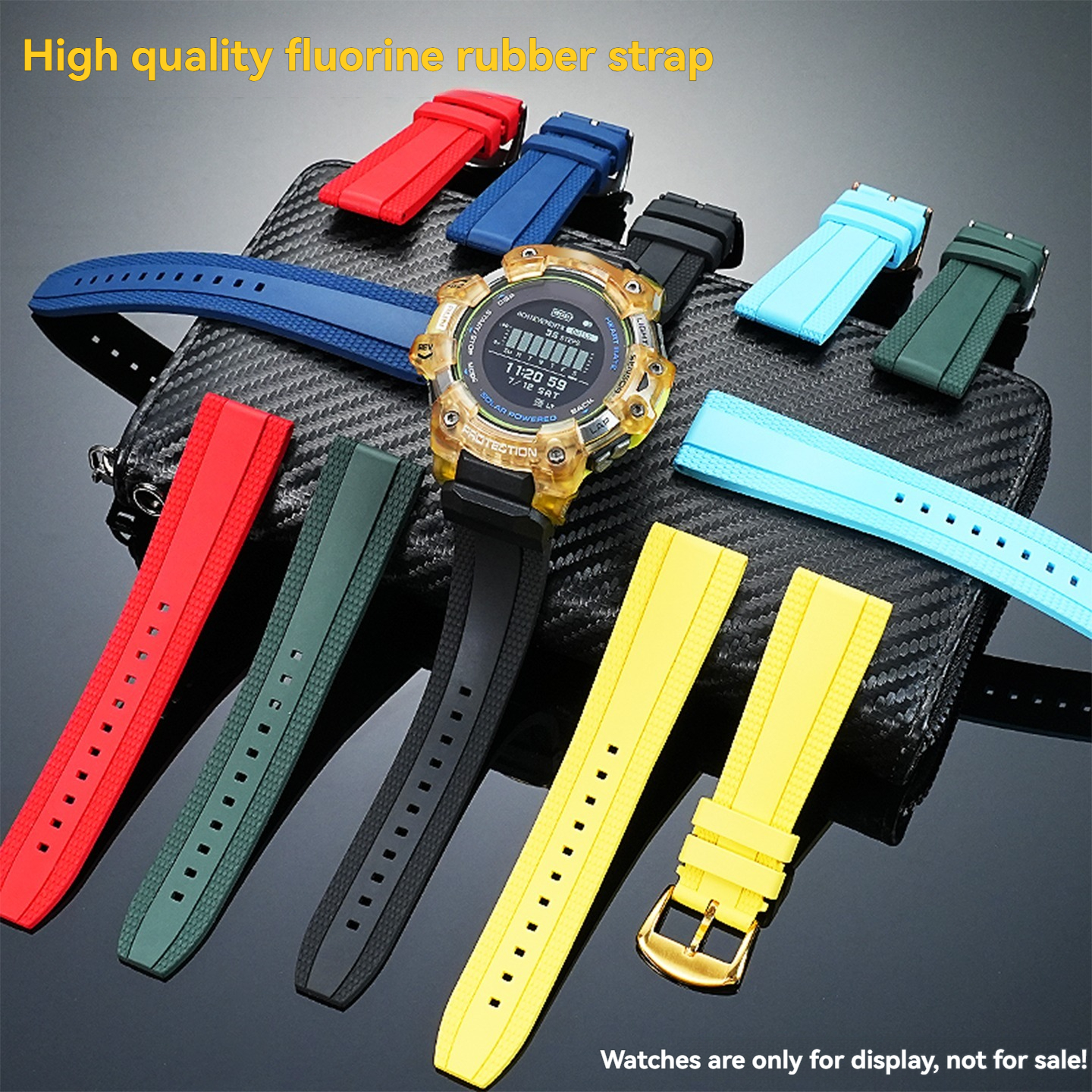 gbd-h1000 Fluororubber watchba - Smartwatch Casio Watches For Men avis et prix