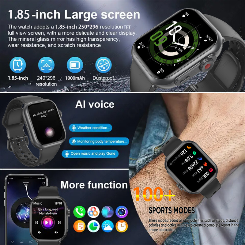 Watch Ultra K62 Men Women 1000 - Smartwatch Watches For Women With Gps avis et prix