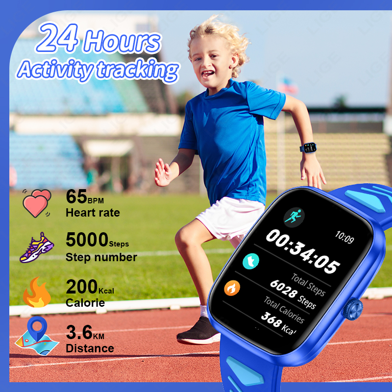 LIGE 2026 Kids Smart Watch Chi - Smartwatch Watches Gift For Girls avis et prix