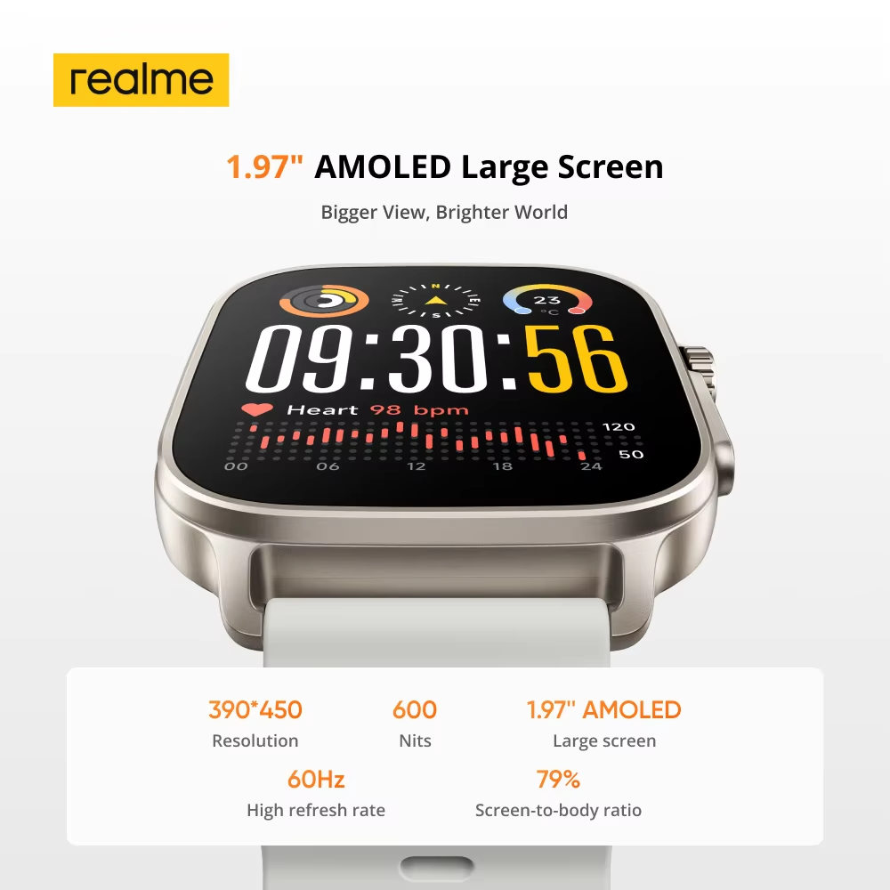 Global Version realme watch 5  - Watch S Realme avis et prix