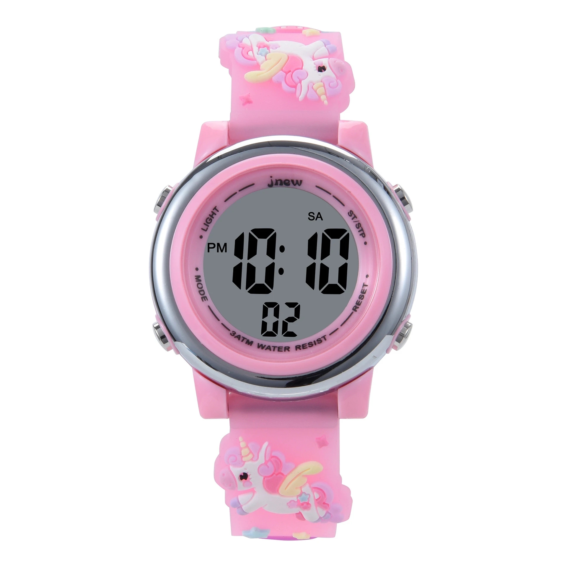 Children's Cartoon LED Electro - Smartwatch Pink Watches For Kids avis et prix