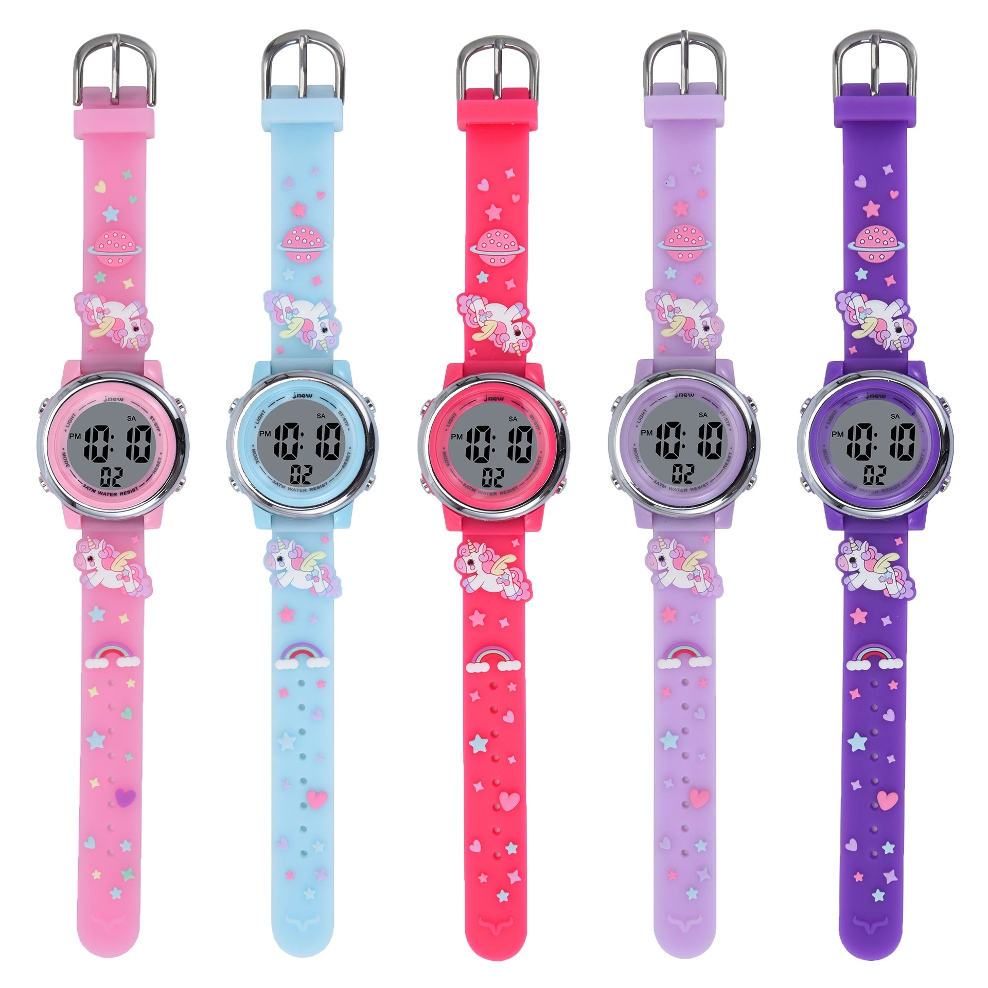 Children's Cartoon LED Electro - Smartwatch Pink Watches For Kids avis et prix
