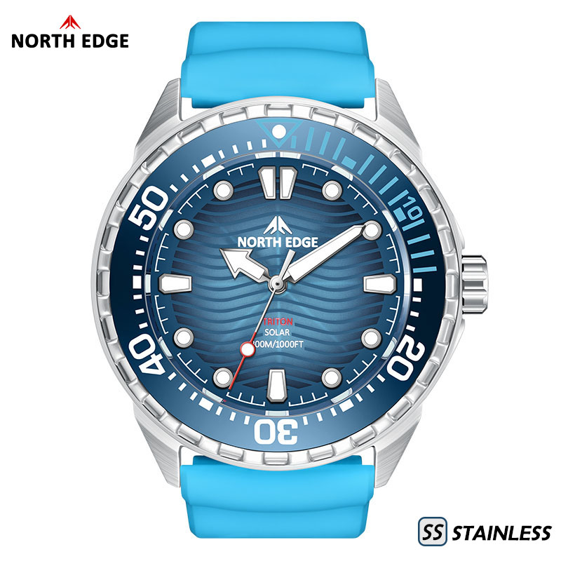 NORTH EDGE TRITON-TI Titanium  - Solar Powered Watch avis et prix