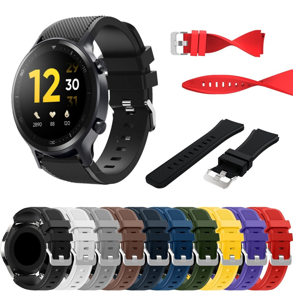 22mm Silicone Strap For Realme - Watch S Realme avis et prix