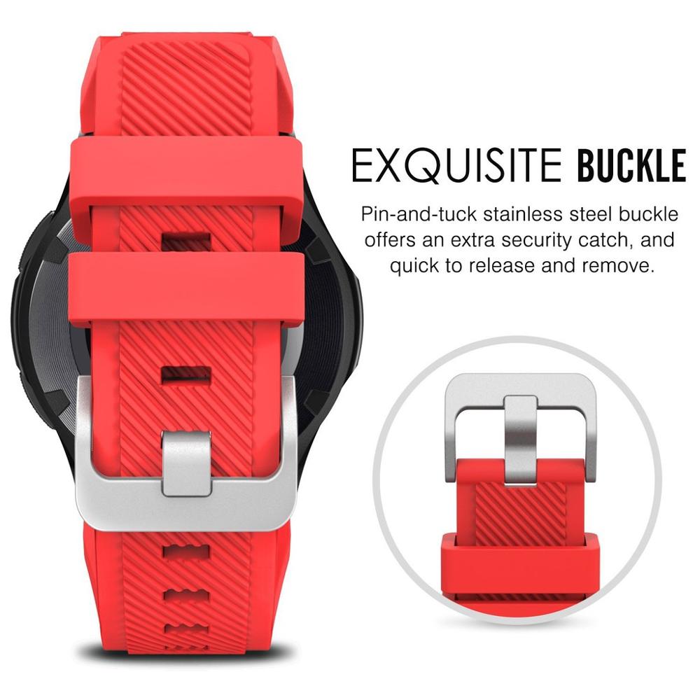 22mm Silicone Strap For Realme - Watch S Realme avis et prix