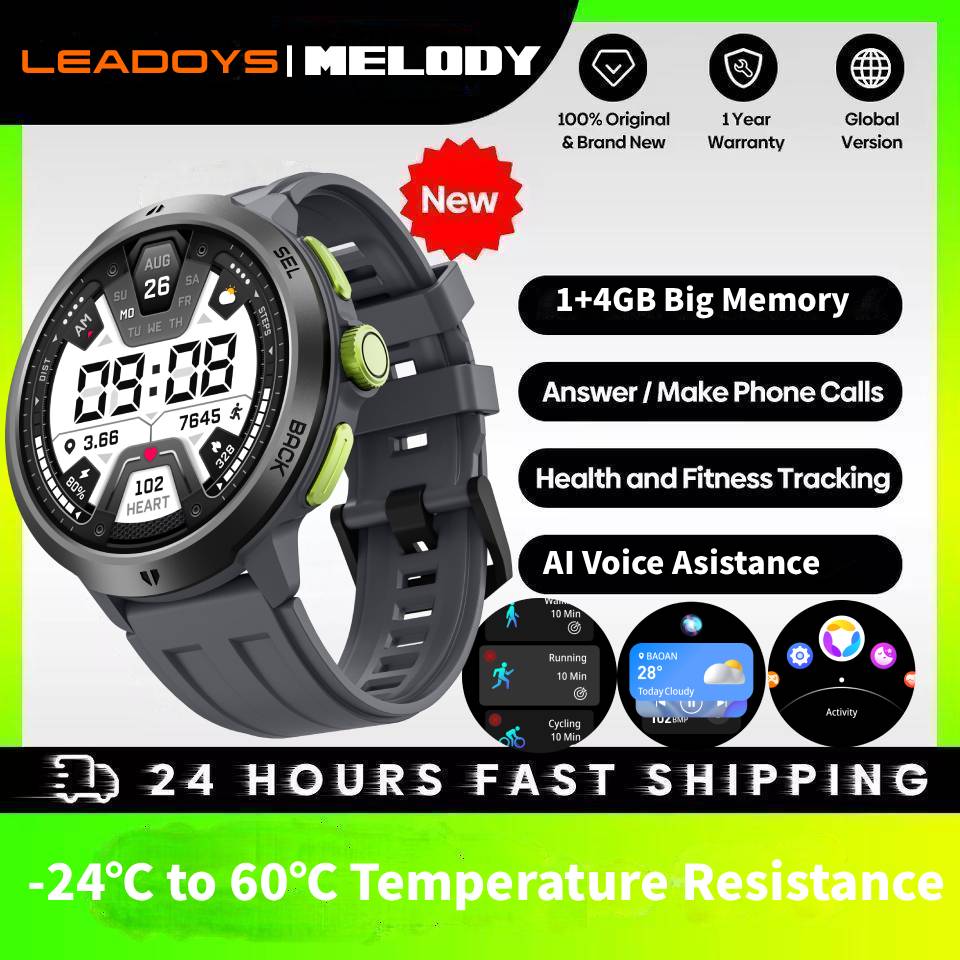 LEADOYS C33 Smart Watch with B - Smartwatch Running Watches For Men avis et prix