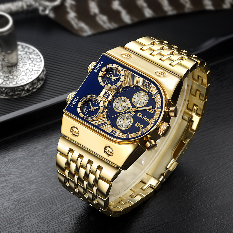 Oulm Big Size Men's Watches Th - Watches Omega avis et prix