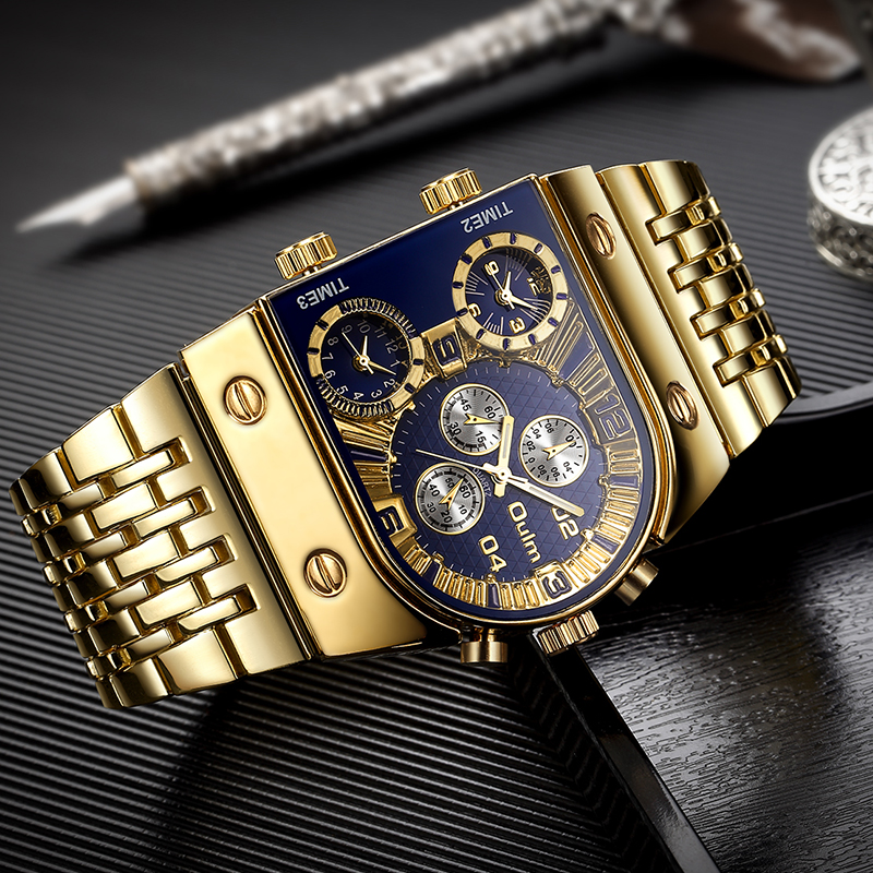 Oulm Big Size Men's Watches Th - Watches Omega avis et prix