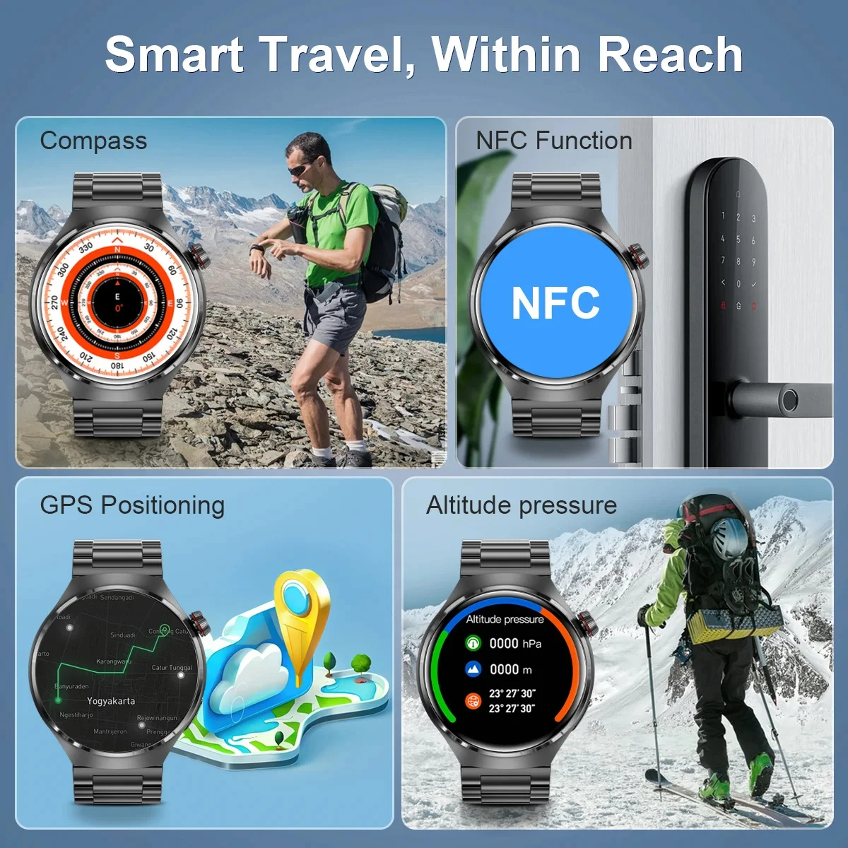2026 New Smart Watch Heart rat - Smartwatch Watches For Women With Gps avis et prix
