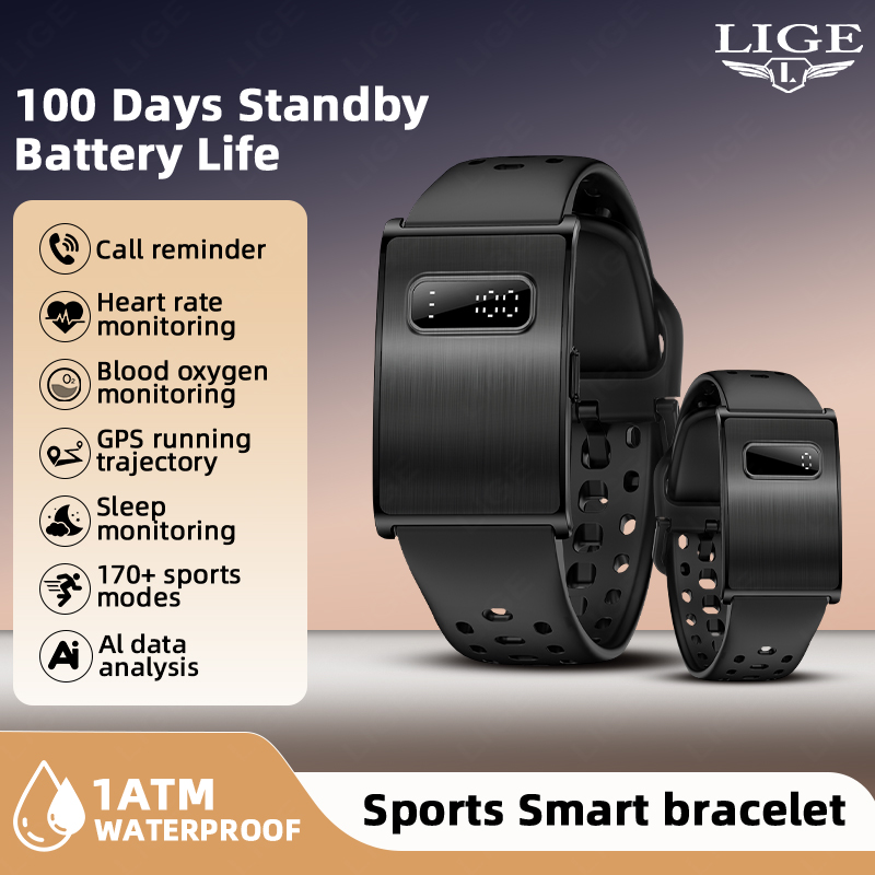 LIGE New Men's Digital Smart W - Smartwatch Running Watches For Men avis et prix