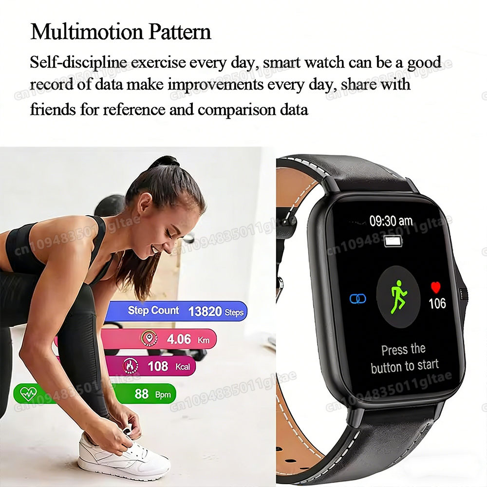 2026 Smart Watch Android IOS P - Smartwatch Square Watches For Men avis et prix