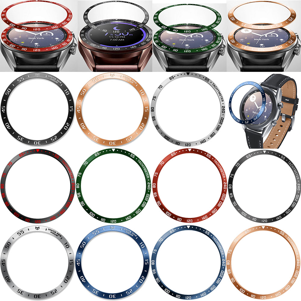 Steel Bezel Ring Cases Cover f - Smartwatch Ring Watches avis et prix