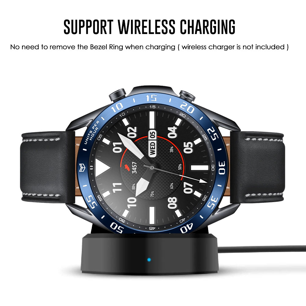 Steel Bezel Ring Cases Cover f - Smartwatch Ring Watches avis et prix
