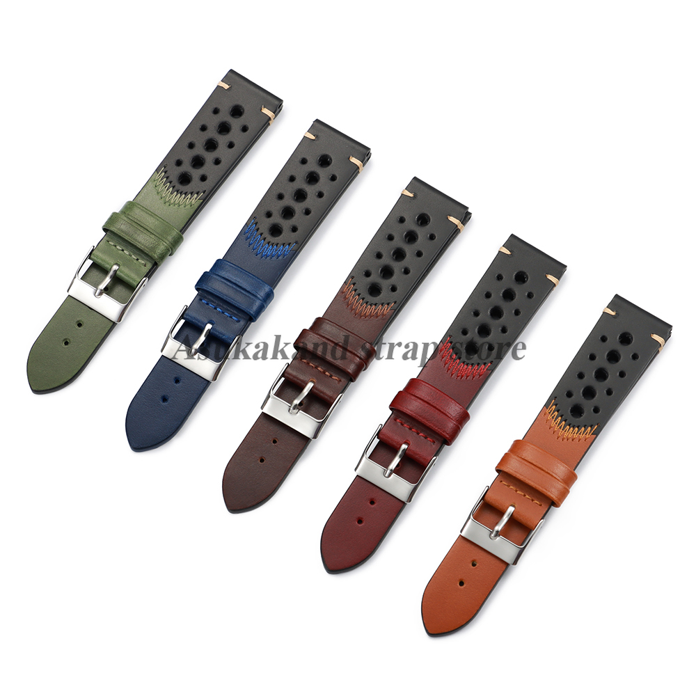 New Oil wax Leather Watch Stra - Omega Watches Smartwatch avis et prix