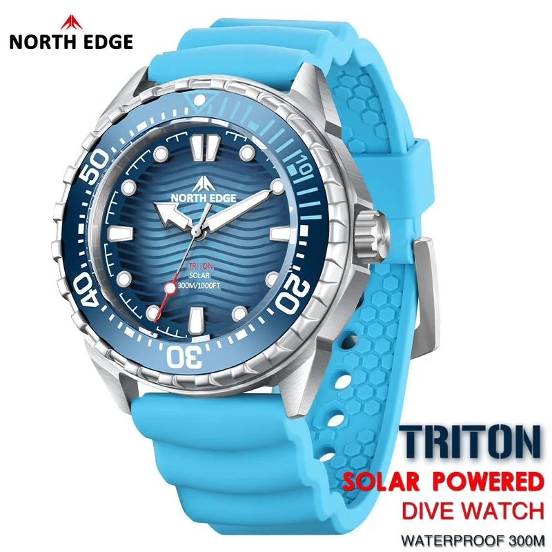 NORTH EDGE 2025 New TRITON Sol - Solar Powered Watch avis et prix