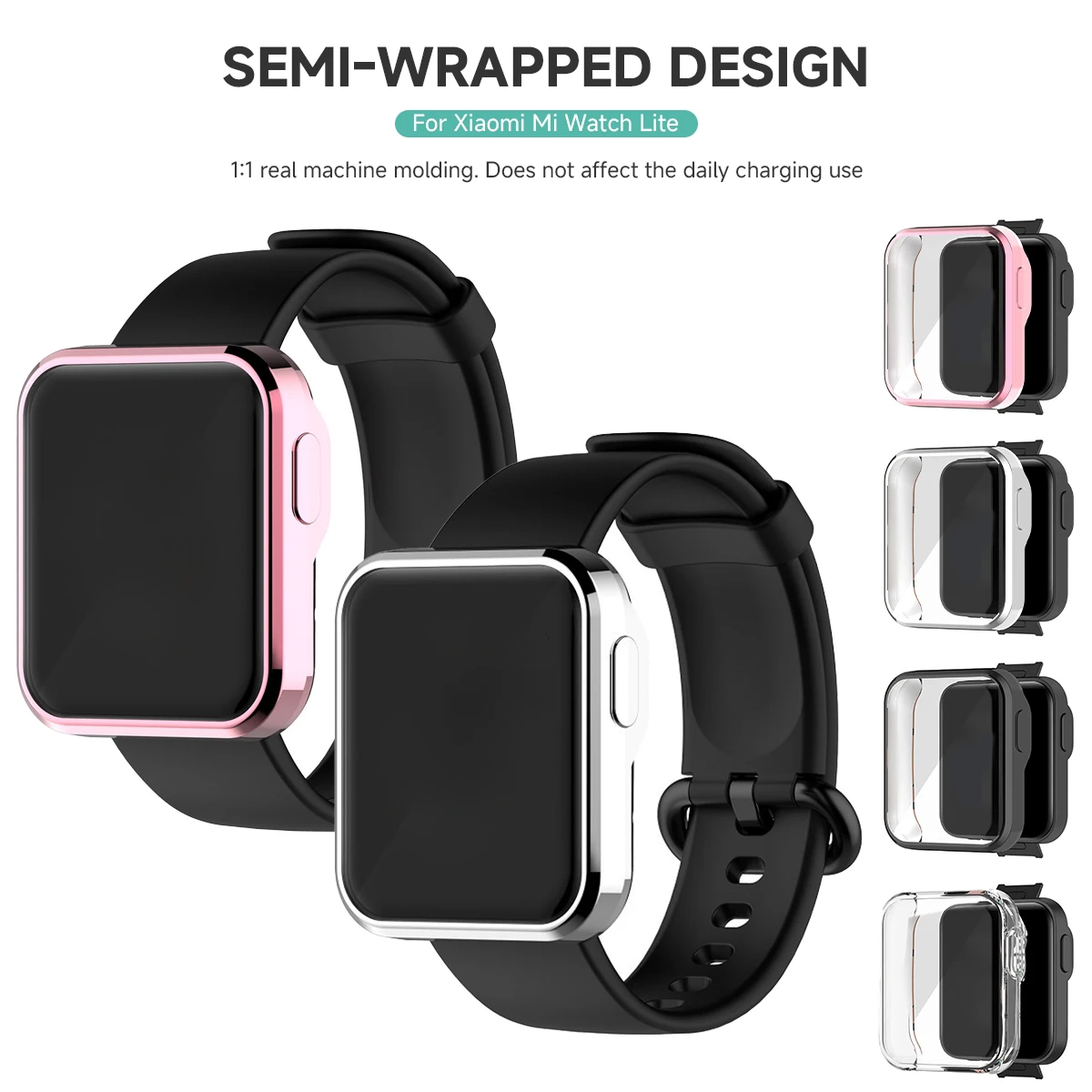 Case for Xiaomi Mi Watch Lite  - Smartwatch Watches Xiaomi avis et prix