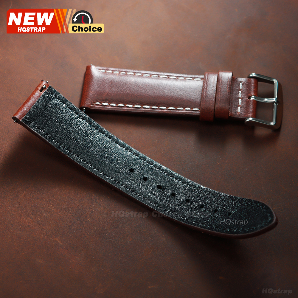 New Oil Wax Strap 16mm 18mm 20 - Omega Watches Smartwatch avis et prix