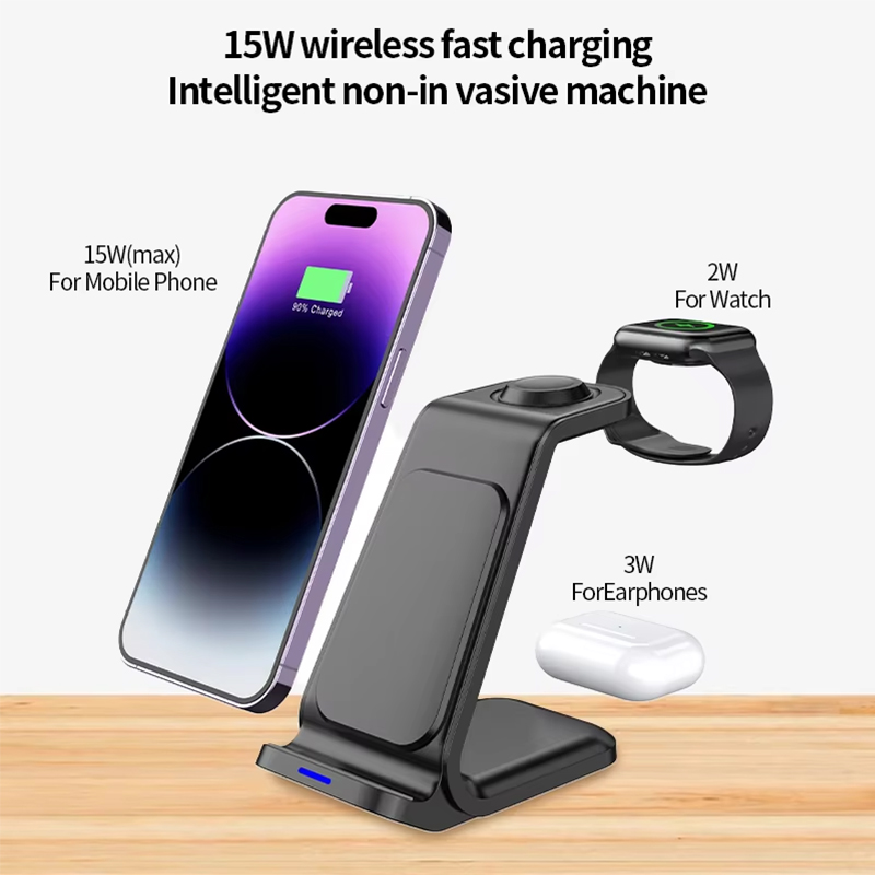 15W 3 in 1 Wireless Charger St - Smartwatch Watches Xiaomi avis et prix