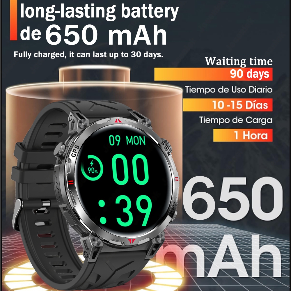 New Professional GPS Sports Sm - Smartwatch Running Watches For Men avis et prix